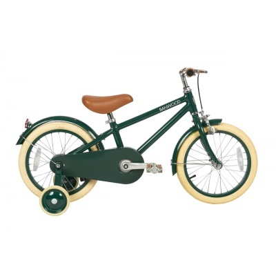BANWOOD Bicicleta Clássica Vintage 16" Verde Escuro