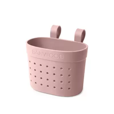 Banwood Pin and Ride Basket Dustyrose