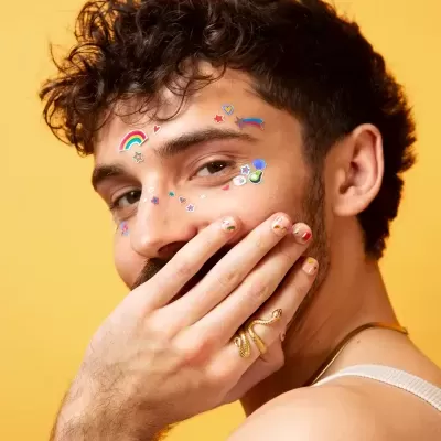 OMY Stickers Para Rosto - Kawaii