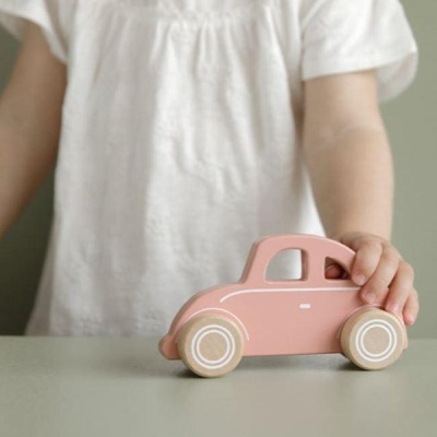 Little Dutch Wooden Car - Pink