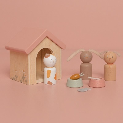 Little Dutch Dollhouse Pet Expansion Set FSC
