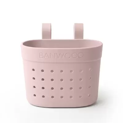 Banwood Pin and Ride Basket Fadedpink