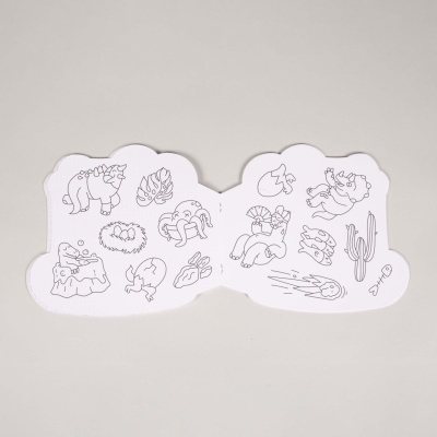 OMY Dino Caderno de Atividades e Autocolantes