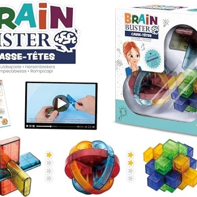 Buki Jogo Brain Buster Desafios de Lógica