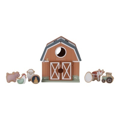 Little Dutch Shape Sorter Little Farm FSC