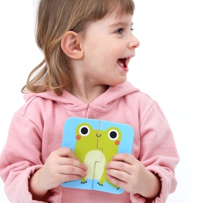 Banana Panda Puzzle On-The-Go Animais + 18 Meses Banana Panda Puzzle On-The-Go Animais + 18 Meses