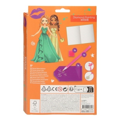 Besties Livro de Notas com Pintura Diamantes Party