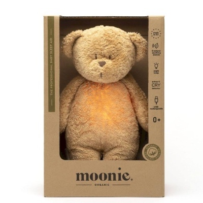 Moonie Urso Capuccino Natur Luz e Som Relaxante