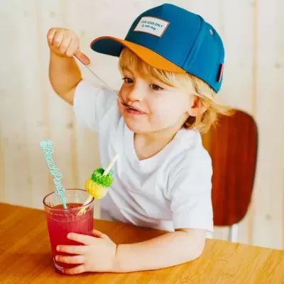 Hello Hossy Boné Infantil Mini Duck Blue