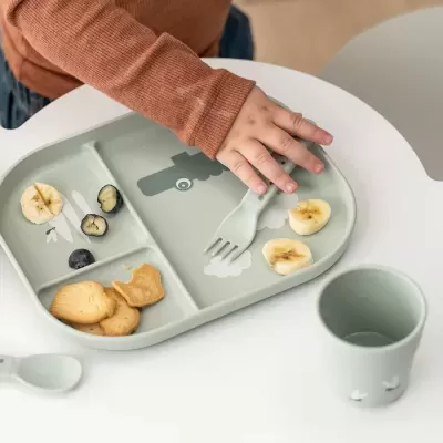 Done by Deer Mini Copo Infantil Foodie Verde