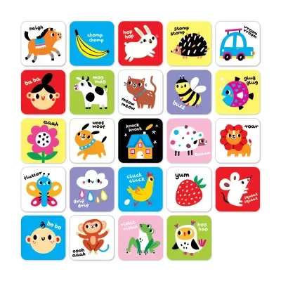 Banana Panda High Contrast Baby Cards 6M+ e 9M+ Banana Panda High Contrast Baby Cards 6M+ e 9M+