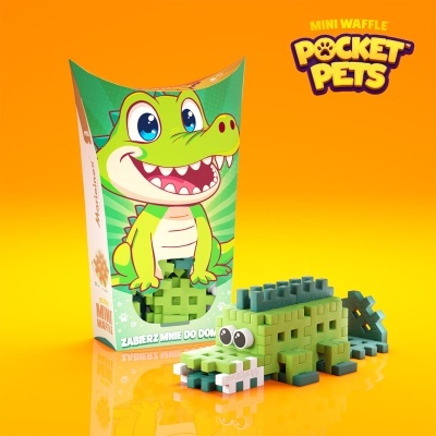 Marioinex Mini Waffle - Pocket Pets Crocodilo