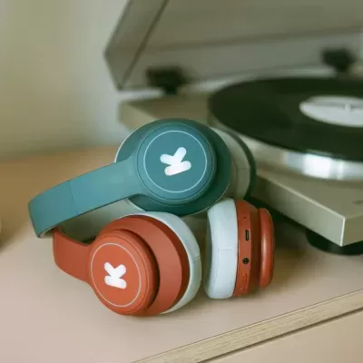 Kidywolf  Auscultadores Bluetooth K-EARS Vermelho