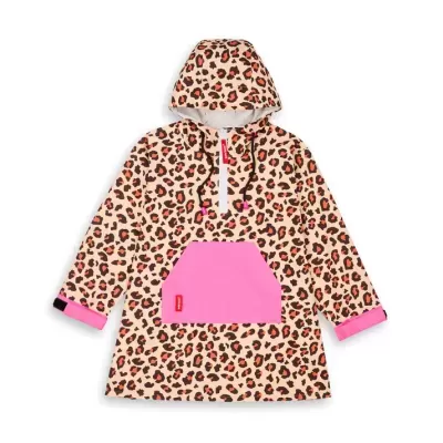 Hello Hossy Poncho de Chuva Léopard