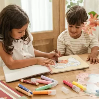 Little Dutch Livro de Recorte Máscaras