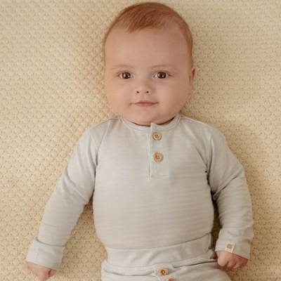 Little Dutch Body Azul Algodão Orgânico Bebé – Forest Friends