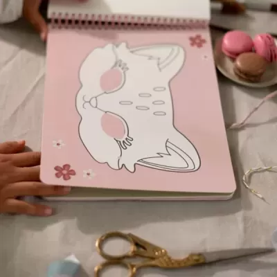 Little Dutch Livro de Recorte Máscaras