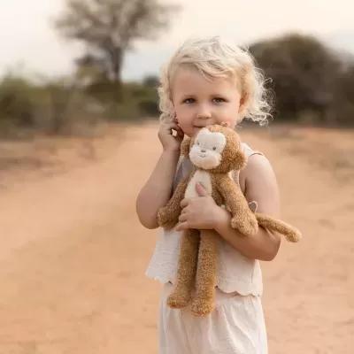 Little Dutch Peluche Macaco Perna Longa Safari Friends
