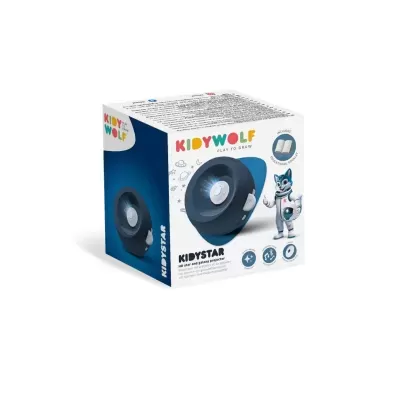 Kidywolf KIDYSTAR Projetor Galáxias e Espaço Azul