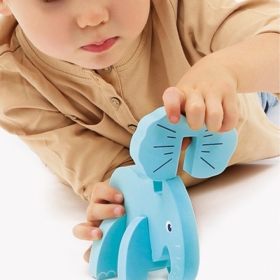 LUDI Puzzle De Espuma Animais 3D