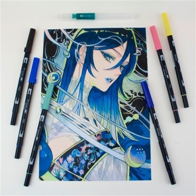 Tombow Marcadores Dual Brush Pens Manga Moon
