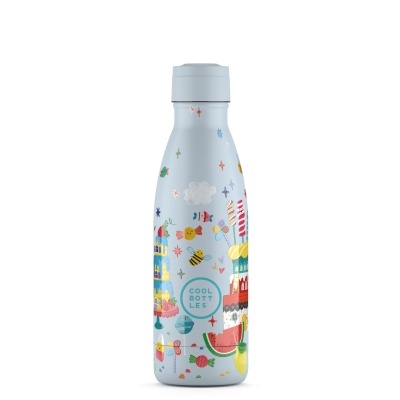 Cool Bottles Garrafa Térmica Candy Land 350ml
