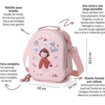 Tutete Bolsa Térmica Infantil Little Red