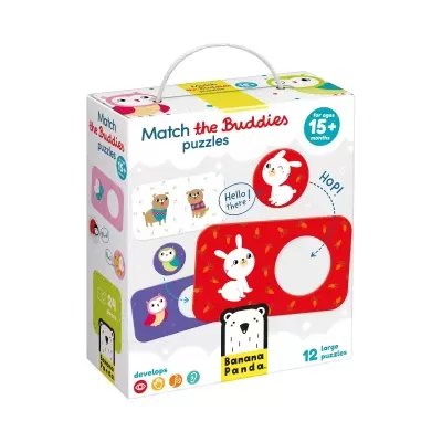 Banana Panda Puzzle Match the Buddies 15 meses+