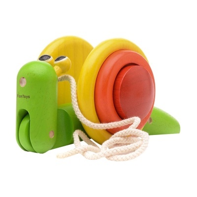 Plan Toys Caracol De Puxar