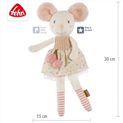 Fehn Peluche Ratinha com Guizo