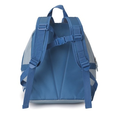 Monnëka Mochila Anti-Areia Infantil Stripes Blues & Beyond