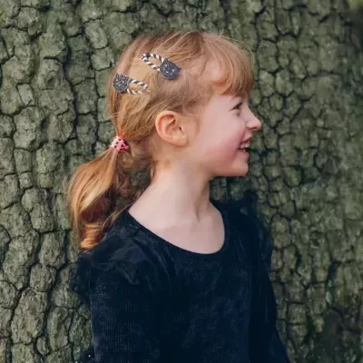 RockaHula Ganchos Gato Preto Riscado