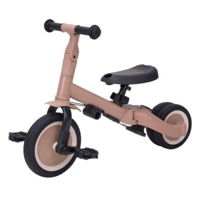 Top Mark Triciclo 4-Em-1 Com Puxador - Lio - Castanho