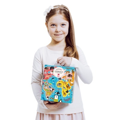 Banana Panda Puzzle Animais do Mundo