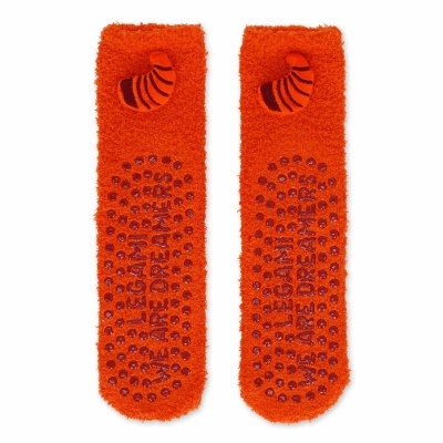 Legami Meias Polares Antiderrapantes Adulto Panda Vermelho