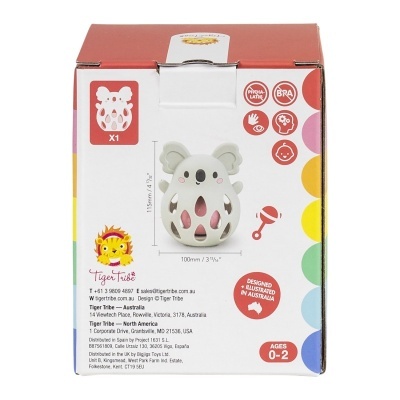 Tiger Tribe Roca de Silicone com Guizo Koala