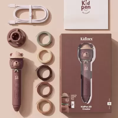 Kidinex Caneta 3D KidPen Urso Kidinex Caneta 3D KidPen Urso