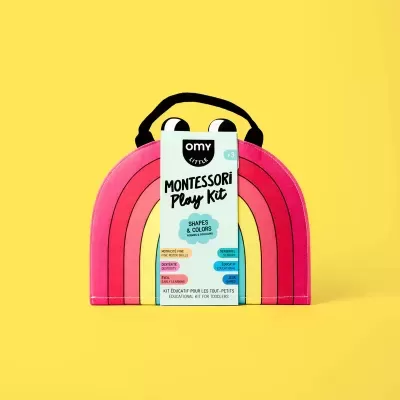 Omy Mala de Atividades Montessori Cores e Formas