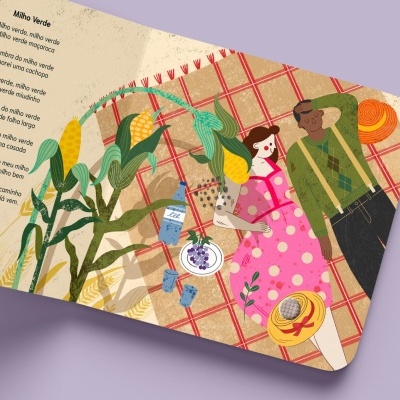 Cucoo Livro Musical Infantil Ó i ó Ai