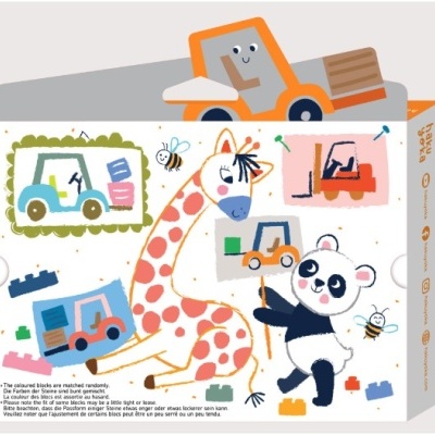 Haku Yoka - Lápis de Cera de Abelha Legos Empilhador