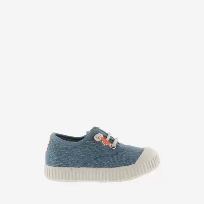 Victoria Shoes 1915 Washed Canvas Blue