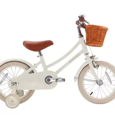 Banwood   Bicicleta Clássica Vintage 14" Creme