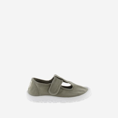 Victoria Shoes Sandália Barefoot Bosco Lona Aloé