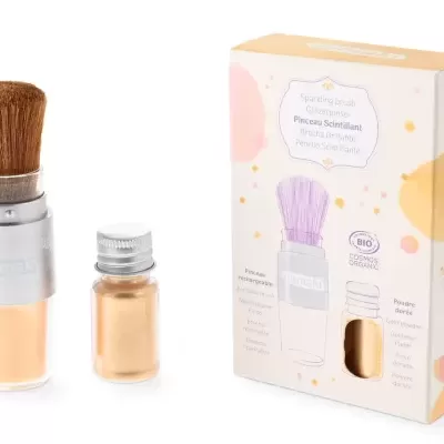 Namaki Pincel Mágico Glitter Orgânico Dourado