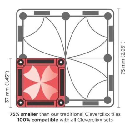 Cleverclixx Jogo Magnético de Viagem 28 Peças
