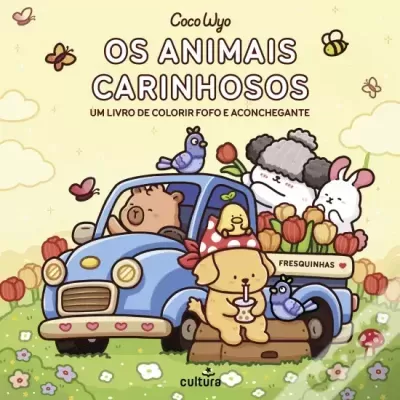 Livro De Colorir Os Animais Carinhosos
