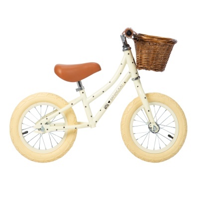 BANWOOD Bicicleta de Equilíbrio -Bonton R Creme