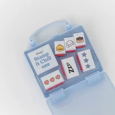 Mr. Wonderful Conjunto de Carimbos Lazy