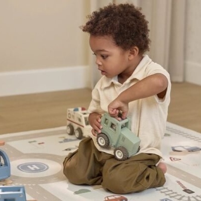 Little Dutch Helicóptero Em Madeira Fsc