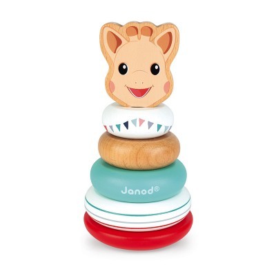 Jogo de Argolas Girafa Sophie by Janod